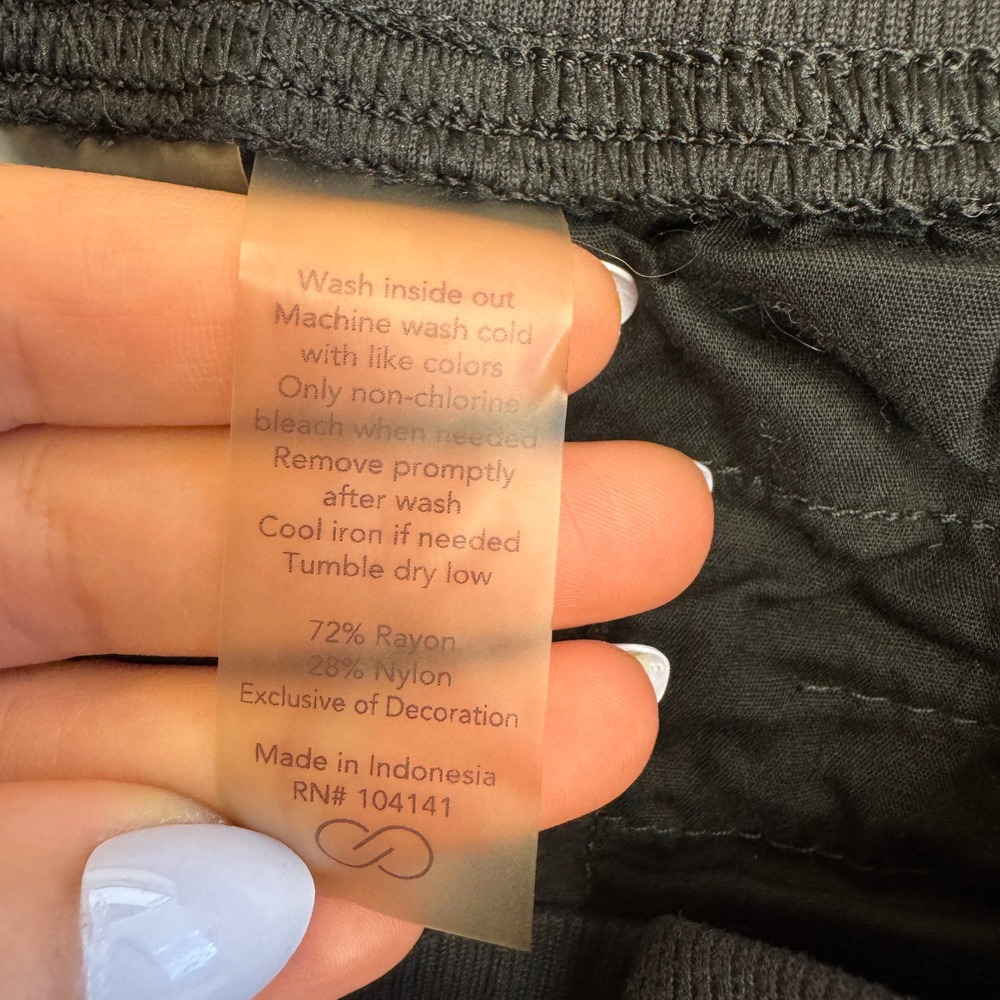 CALIA Joggers Womens Medium Black Journey Lightweight Active Athleisure Pants - Picture 6 of 10